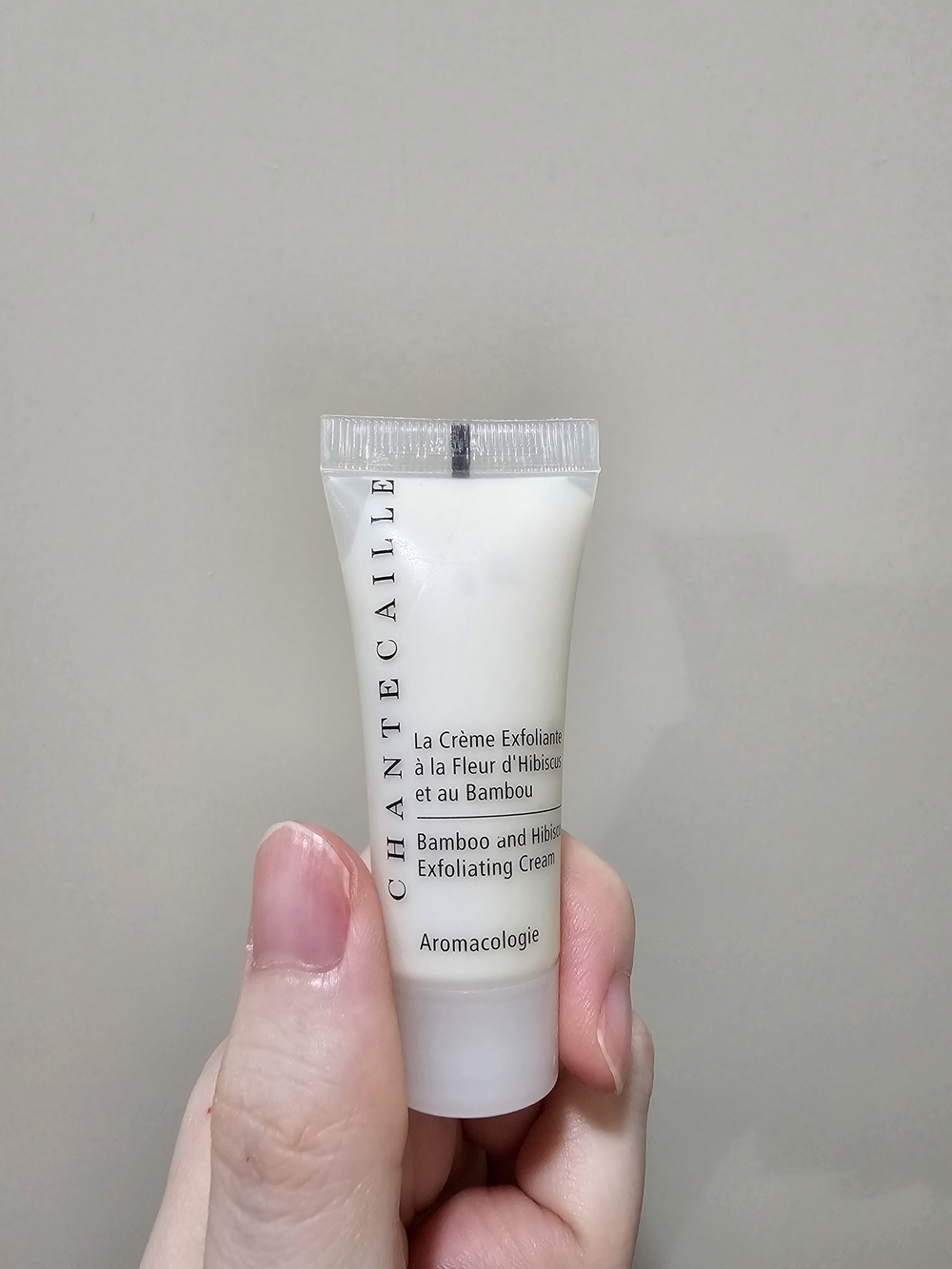 Chantecaille bamboo and hibiscus Exfoliating Cream 8ml